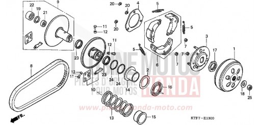 DRIVEN FACE SH1507 de 2007